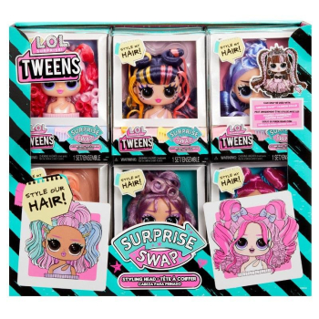 LOL Surprise Tweens Swap Styling Head mix